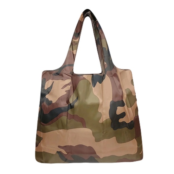 Handbags - New Camouflage Unisex Large Capacity Polyester Light Foldable Casual Tote Bag